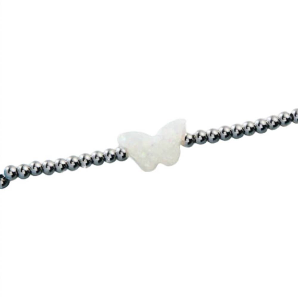 NEW HOLY WATER BRACELET women's butterfly bracelet in silver